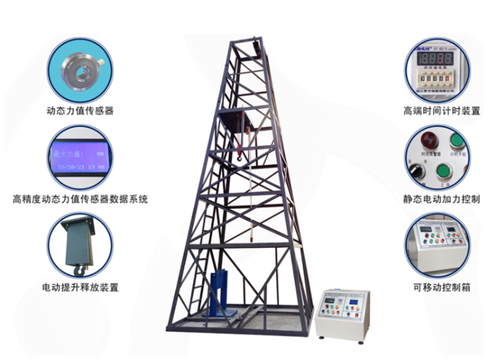 AQD-DT-T3安全帶整體動(dòng)態(tài)負(fù)荷、靜態(tài)負(fù)荷測(cè)試儀